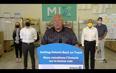 Premier Doug Ford celebrates local businesses during stop in Waterloo Region