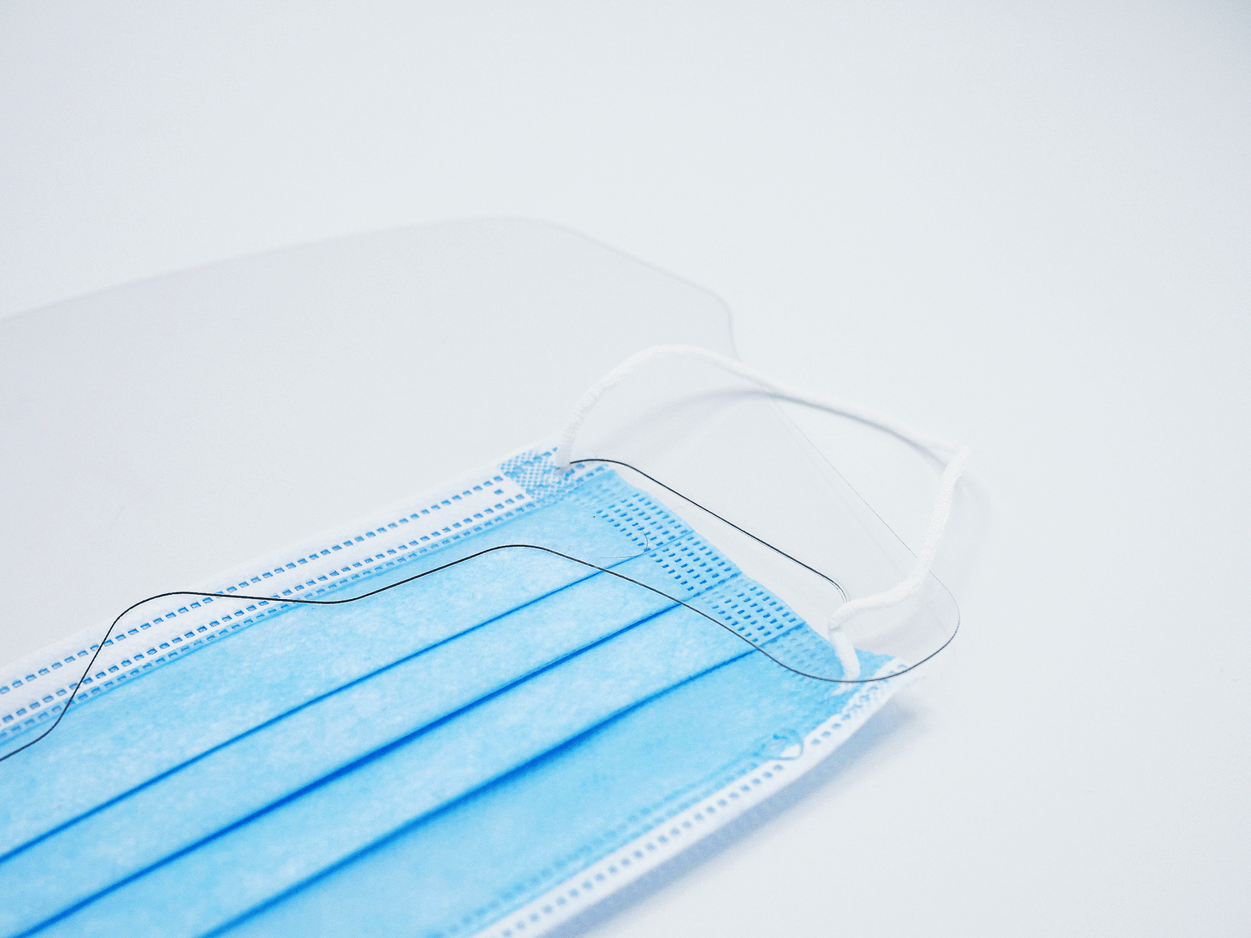 The Canadian Shield - Vizor Add-On Eye Shield for Face Masks - Made in Canada