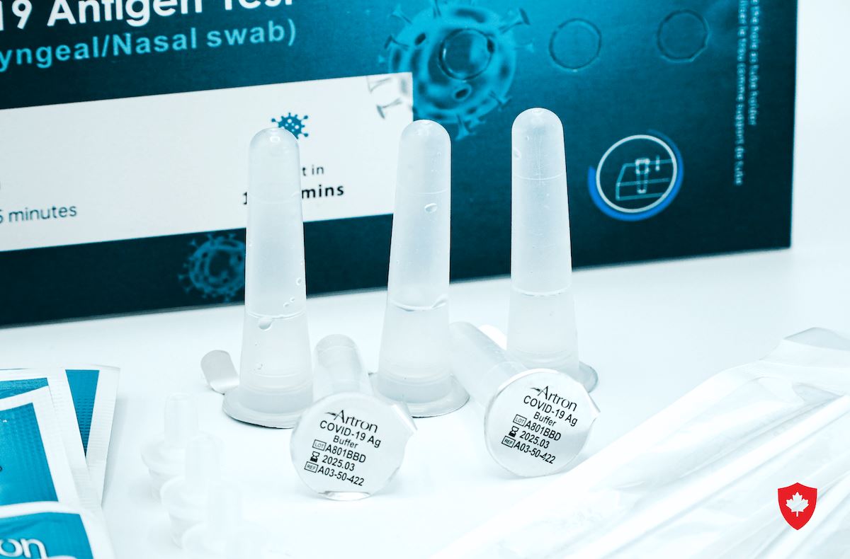 Artron COVID-19 Rapid Antigen Test Kit - Made in Canada rapid test