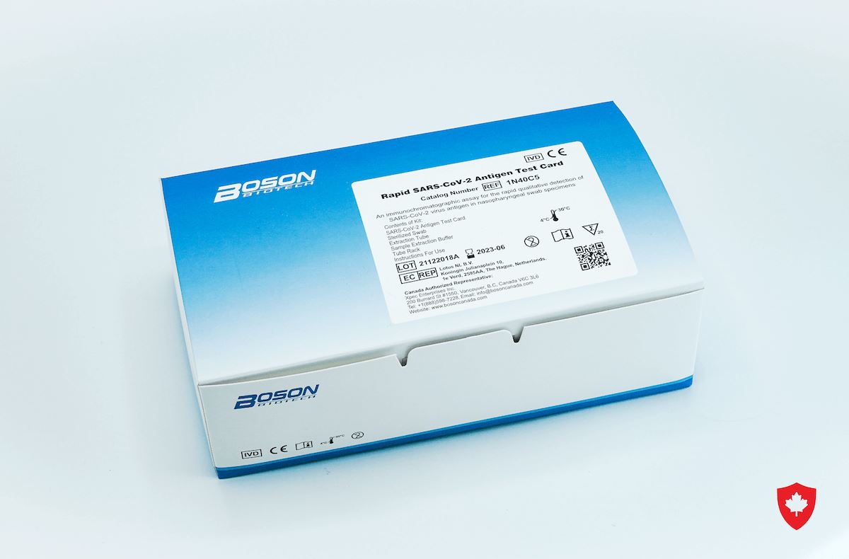 Boson SARS-CoV-2 Antigen Test Kit - Rapid Antigen Test Kit