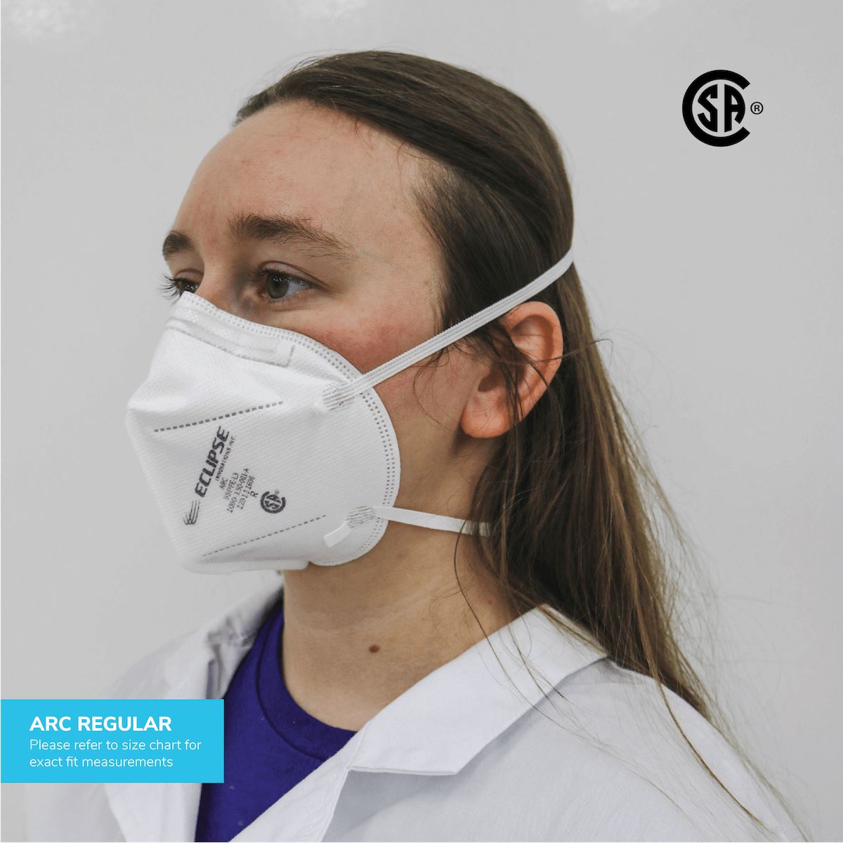 Eclipse ARC Surgical Respirator (Regular) - N95-Equivalent, CSA Certified