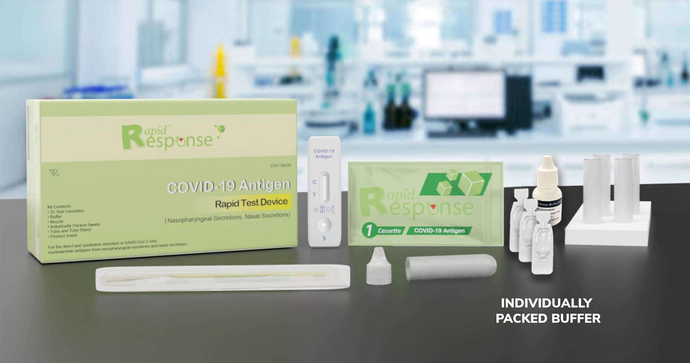 BTNX Inc. Rapid Response COVID-19 Rapid Antigen Test Kit - Health Canada Authorized