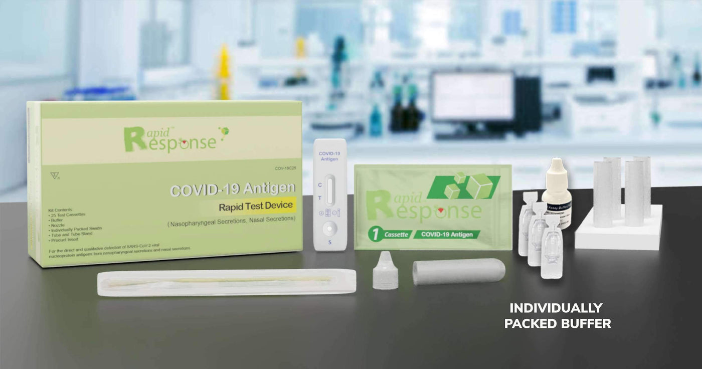 BTNX Inc. Rapid Response COVID-19 Rapid Antigen Test Kit - Health Canada Authorized