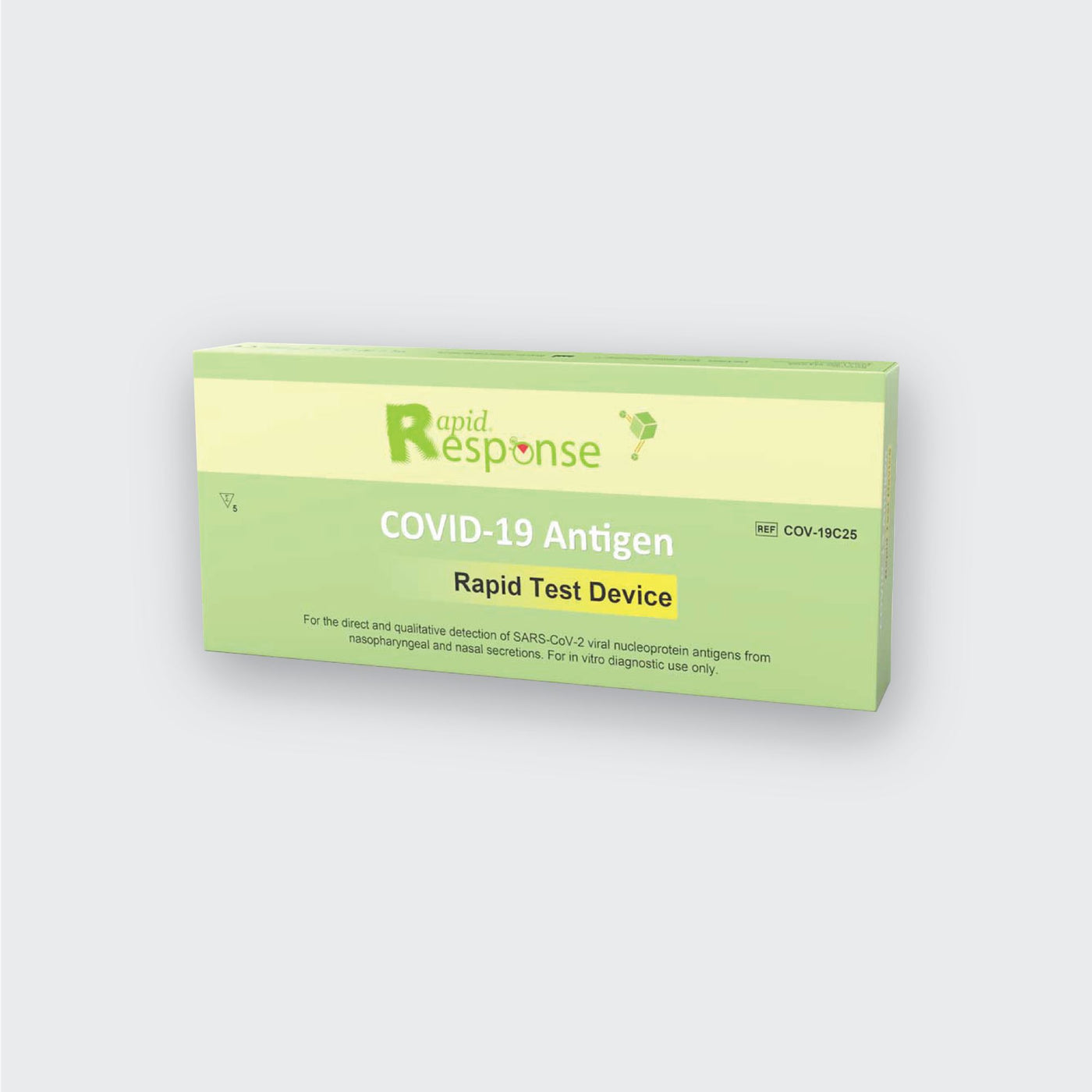Rapid COVID-19 Antigen Test Kit (5-Pack)
