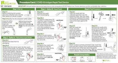 BTNX Inc. Rapid Response COVID-19 Rapid Antigen Test Kit - Health Canada Authorized